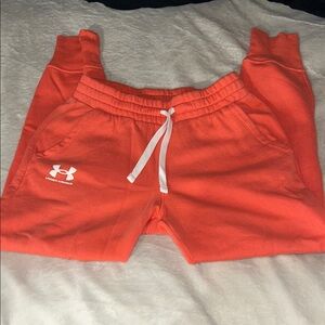 Under Armour Vibrant Orange Joggers